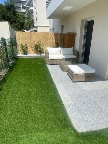 Appartement avec jardin 70 m2