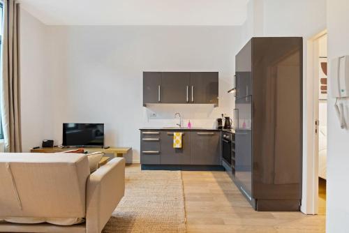 Bright Flat near City Center 24hr Parking, Antverpy (fotografie 6)