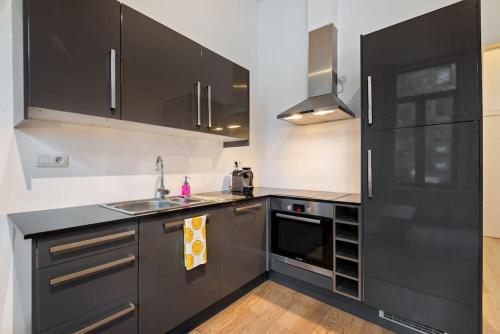 Bright Flat near City Center 24hr Parking, Antverpy (fotografie 8)