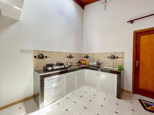 Kitchen, Dill Villa Matara Walpola - Cozy 3bedroom 2Bathroom -Entire Floor in Matara