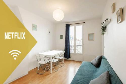 Lovely three-room apartment near metro station - Location saisonnière - Saint-Denis