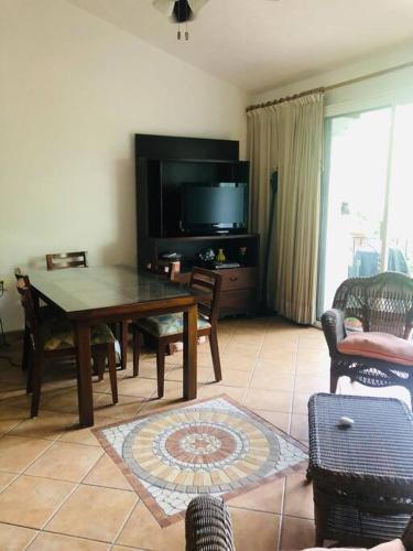 Centrally located quiet 2 bedroom condo with pool one block from beach in Puerto Vallarta, Mexico