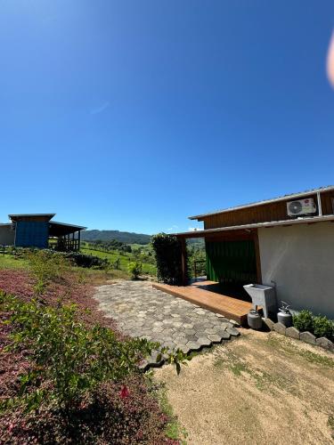 Casa Container - Pousada Container da Montanha VERDE Banheira