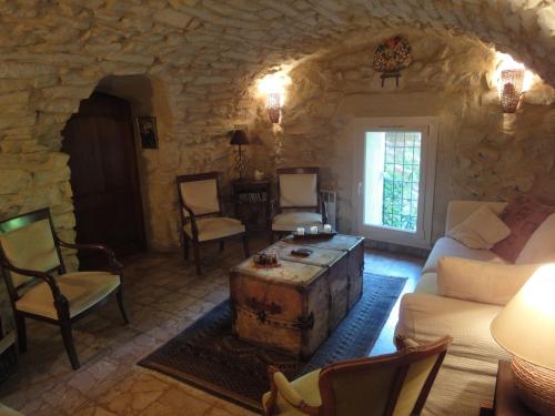 La Picholine chambre Provence in Courry
