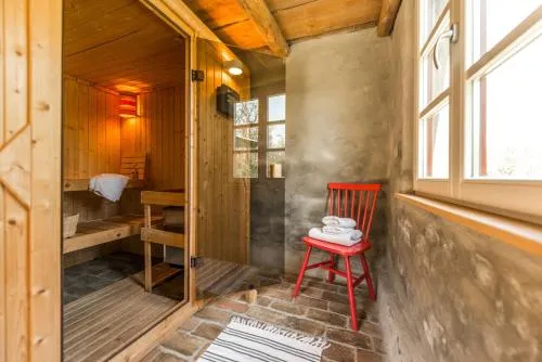 Pommernhaus Josephinenhof, Sauna, Kamin, Ruderboot in Christianshof, Deutschland