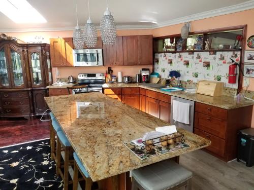 Konyha, Fully renovated 4 bd with 2 master suits, 3 bth home in centralized location in Orchidlands Estates (HI)