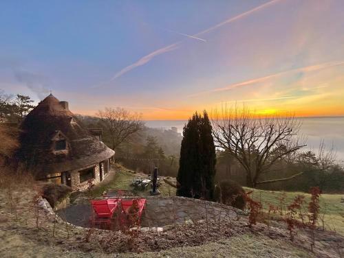 Le Paradis de Lucile, vue de rêve, Giverny 10 minutes - Location saisonnière - La Roche-Guyon