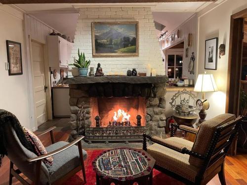 Enchanted Woodstock Cottage with hot tub in West Hurley