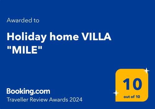 Villa "Mile"