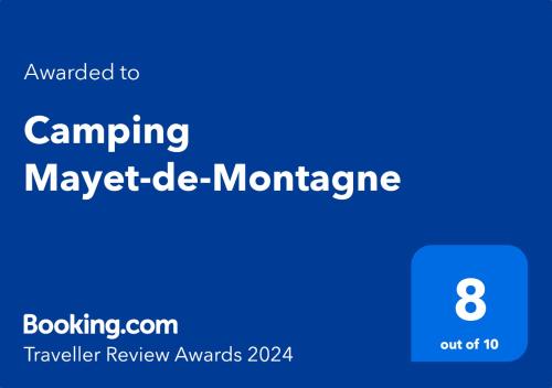 Camping Mayet-de-Montagne