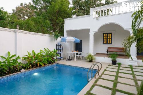 Agam Villa with Free Breakfast & Pvt Pool at Mahabalipuram by StayVista
