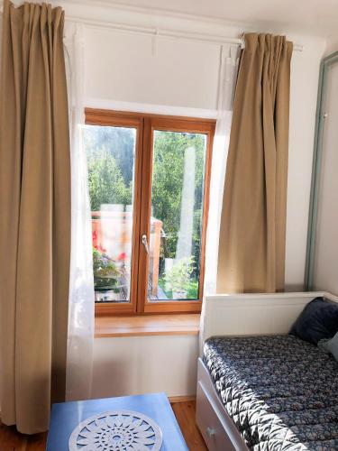 Aussicht, Blue in Green Apartment in Single Trail Park Jamnica in Prevalje