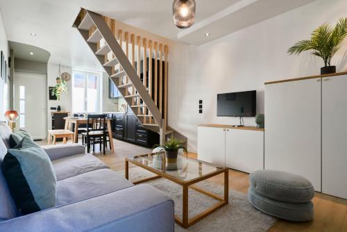 Two bedroom house with courtyard, quiet in Saint-Andre-lez-Lille