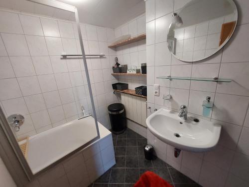 Vannituba, Ferienwohnung zur Schildkröte (Ferienwohnung zur Schildkrote) in Furstenstein