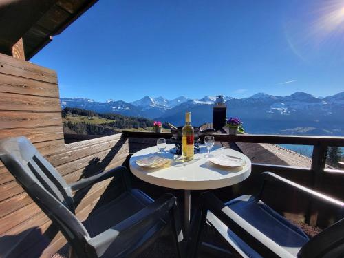 Chalet Lilo 2 Zimmer top mountain view - Apartment - Beatenberg