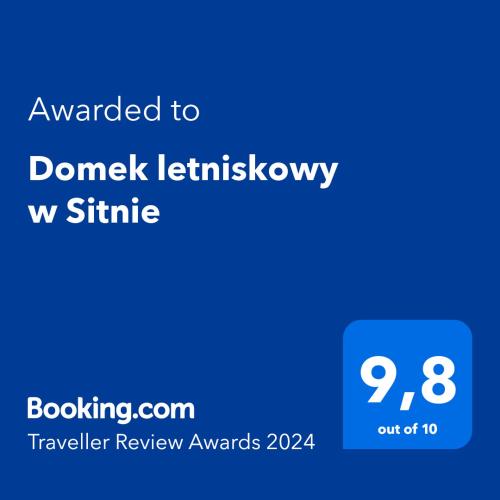 Domek letniskowy w Sitnie