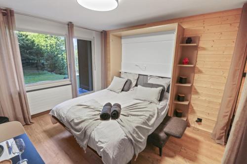 Magnifique studio avec terrasse au centre in Crans-Montana, Schweiz