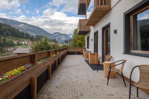 Balkons/terase, Ama Dolomiti - Residence in Vigo Di Cadore
