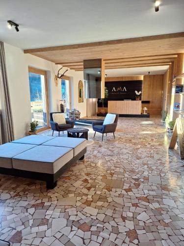 Koplietošanas atpūtas telpa ar TV, Ama Dolomiti - Residence in Vigo Di Cadore