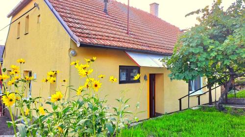 A szálláshely kívülről, Domek na vinohradech in Hlohovec