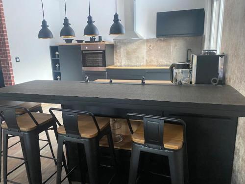 생 모리스 - 알자스 Als AS DE COEUR La maison aux mille et un coeurs 4성급 싱글룸 레스토랑