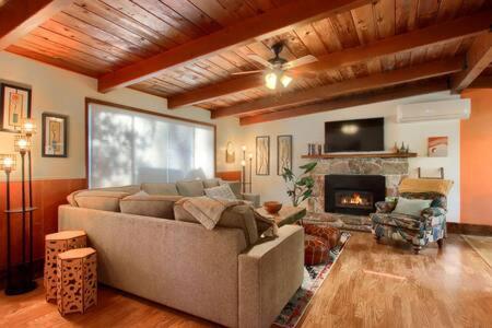 Orange Door Electric Fireplace bbq thumb 4