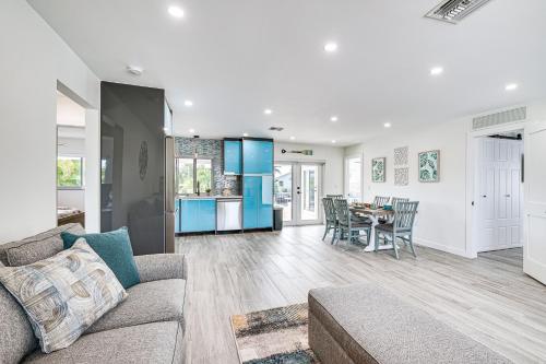 Updated St James City Home on Canal with Pool and Dock in Saint James City