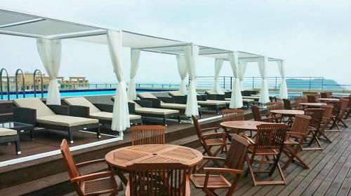 Swimming pool, Jeju Hotel The M near Seogwipo Maeil Olle Market