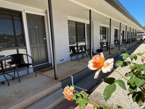 A szálláshely kívülről, Motel Woongarra in Rutherglen