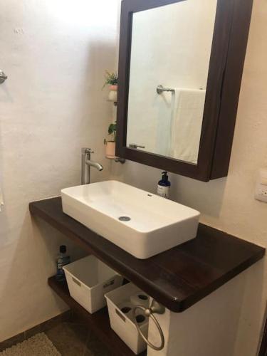 Centrally located 1 block from beach, quiet 2 bedroom condo with pool in Puerto Vallarta, Mexico