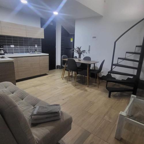 厨房, Casa Azul - Apartamentos Amoblados - in 马尼萨莱斯