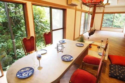 BBQ施設徒歩圏内&露天風呂付き&箱根を大勢で遊びたい &癒されたい in Hakone