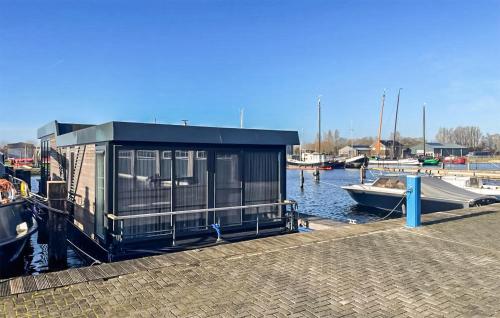 Lake Front Ship In Heeg With Harbor View