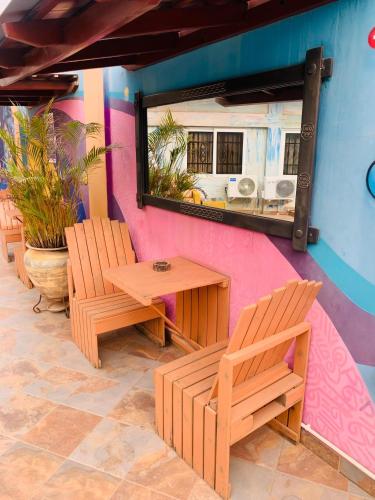 Utsikt, Bays Lodge, Accra in Sakumono