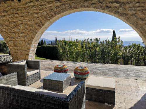 Villa magnifique vue mer piscine jardin pétanque