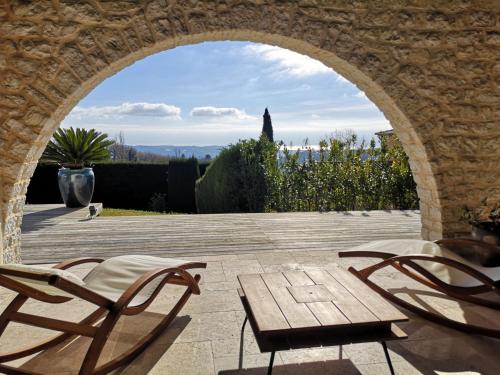 Villa magnifique vue mer piscine jardin pétanque