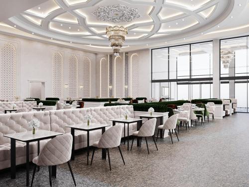 餐廳, HOTEL KARVON SHAHRISABZ in 沙赫里薩布茲