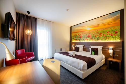 1 double bed