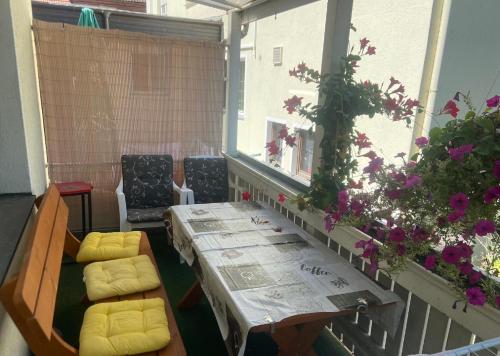 Altan/terrasse, Gästehaus Niki (Gastehaus Niki) in Tauberbischofsheim