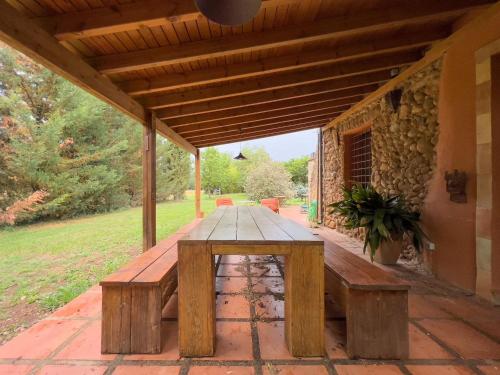 Private country house surrounded by olive trees