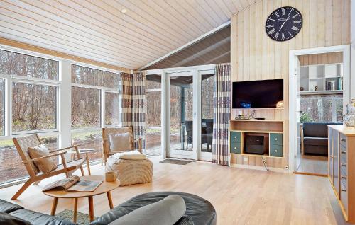 Awesome Home In Ebeltoft With Sauna
