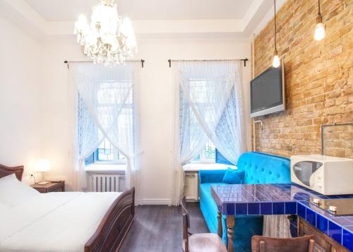 1 double bed, 1 sofa bed