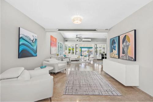 Waterfront Luxury Home with Dock in San Juan