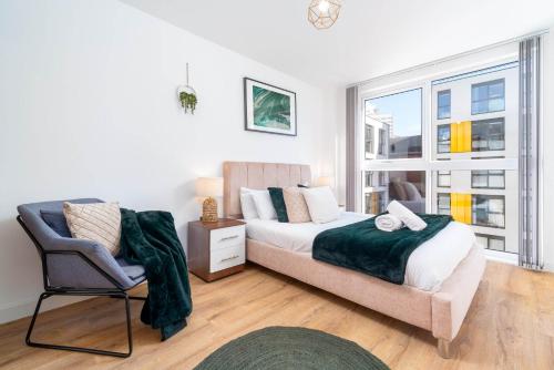 Stylish City Centre Apartment - 2 Bedrooms - Secure Parking - JQ 302H, Birmingham (fotografie 3)