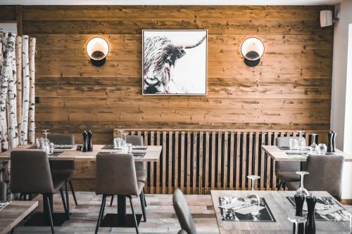 Hôtel et SPA Les Clarines - 레스토랑
