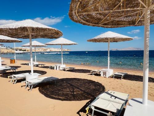 Beach, Luxury Villa in Domina Sea view- beach- pools in Sharm El Sheikh