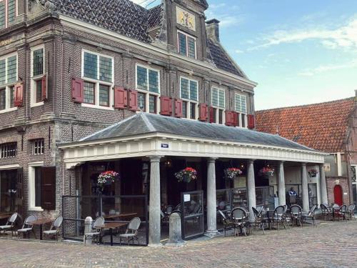 ห้องอาหาร, Winter at Surla Houseboat Splendid at Marina Monnickendam in มอนนิกเคนแดม