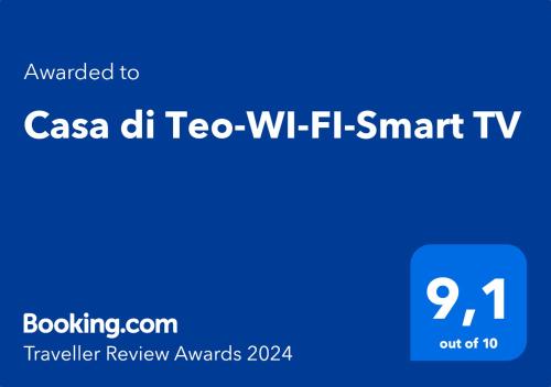 . Casa di Teo-WI-FI-Smart TV