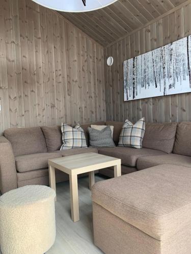 Shared lounge/TV area, Koselig hytte - Trysilfjellet nært til sykkel- og turstier - 4 soverom, 2 bad, badstue, fiber bredba in Trysil