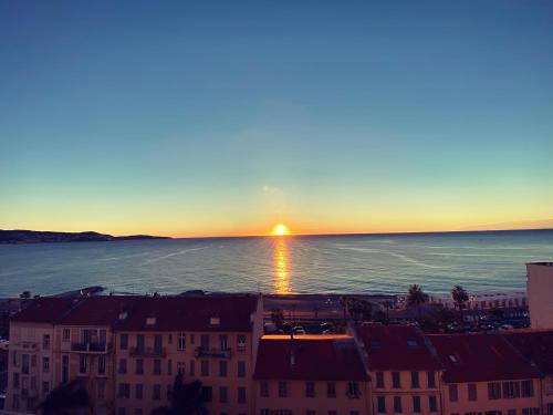 Magnifique vue mer la Californie, Nice